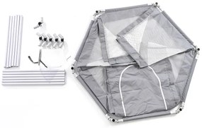 Țarc de joacă 120 cm gri