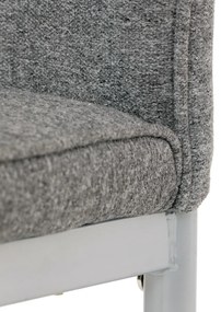Set de scaune de sufragerie DCL-379 GREY2, 4 buc.