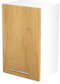 Dulap superior de bucătărie Verlene (Lemn natural + Alb). 1048686