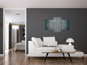 Tabloul cu perete din cărămidă (90x60 cm)