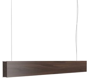 Lampă suspendată LED120, mai multe variante - TUNTO Model: Lumină naturală, directă și indirectă de 1000 mm nuc