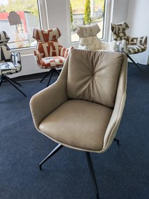 SCAUN TIP FOTOLIU ROTATIV ARMONY - IMITATIE PIELE - MARO