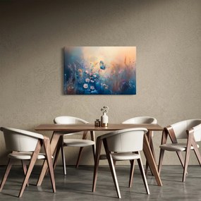 Tablou - Pajiște cu Fluture (90x60 cm)