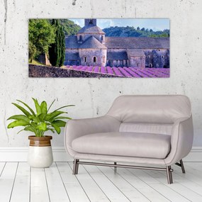 Tablou - Câmp de lavandă (120x50 cm)