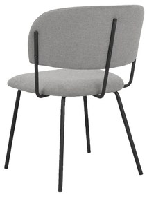 Scaune de dining gri 2 buc. Claudia – Støraa