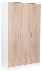 Dulap Miami 120x205 cm stejar sonoma-alb