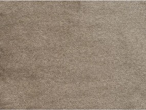 Canapea taupe cu tapițerie din catifea 276 cm Sierra – Bobochic Paris