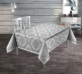 Fata de masa teflonata si impermeabila, 160x220 cm, Gri, Dmsc