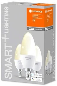 SET 3x Bec de iluminat cu LED SMART + E14/ 5W/230V 2700K  - Ledvance