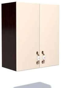 Corp superior 62 cu 2 usi Zebra MDF vanilie simplu