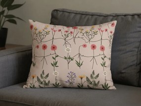 Fata de perna din policoton HERBAR POLY 50x70 cm, bej