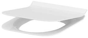 Capac WC, SoftClose, alb Dreptunghiulara