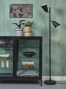 Lampadar, Lampa de podea cu doua spoturi directionabile Bremen negru