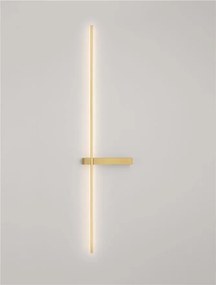 Aplica ambientala LED CCT DANESSA auriu 103cm