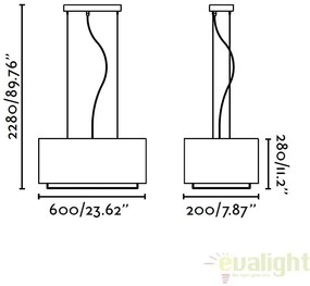 Lustra / Pendul design modern VESPER-1 29986