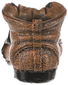 Suport de flori Cizmă, 21 x 11 x 11 cm, polirășină