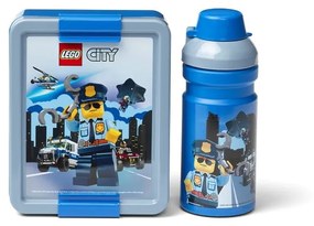 Set de sticlă de apă și cutie de gustări LEGO® City