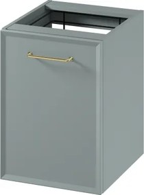 Cersanit MILLE S1022-010 - dulap suspendat pentru baie cu coș pentru rufe, 40 x 45 cm, mentă