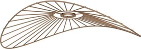 Brilagi - Lustră LED aplicată CERIA WIRE 1xE27/60W/230V 40x56 cm negru/bronz