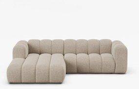 Coltar Lupine 4 locuri chenille Eden L260 cm