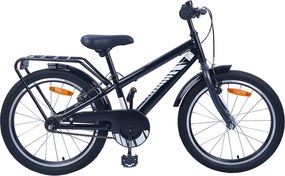vidaXL Bicicletă pentru Copii 18 Inci pentru 5-7 ani Negru