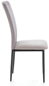 Scaune de dining gri-deschis 4 buc. Holly – Marckeric