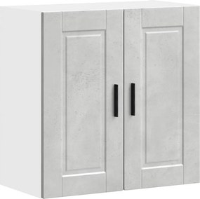 vidaXL Dulap de bucătărie „Porto” Lemn prelucrat gri beton