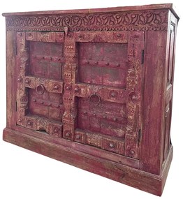 Comoda sculptata manual Esthera 124/42,5/101 cm