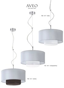 Lampa suspendata AVEO 1xE27/80W