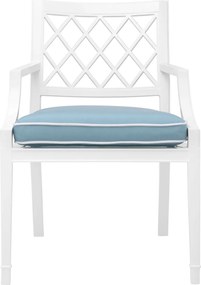 Scaun cu brate pentru interior si exterior Paladium, alb 112848 HZ