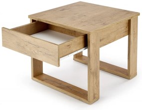 Masuta de cafea Nea patrata stejar wotan L60 cm
