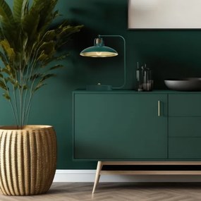 Lampă de masă Brilagi FLAMENGO 1xE27/60W/230V verde
