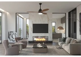 Ventilator LED de tavan Immax NEO 07141-B  NEO LITE FRESCO LED/18W/230V Tuya Wi-Fi + telecomandă