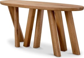 Consola design LUX din lemn de stejar Bayshore
