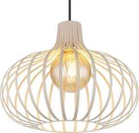 Globo 33370119 - Lampă suspendată pe cablu MATEO 1xE27/40W/230V bej