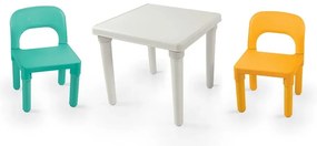 Dolu Set de grădină pentru copii, masă și 2 scaune