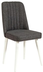 Scaun sufragerie Nitesu 1 (alb + antracit) . 1093086