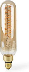 Nedis LBSDE27T65GD - Bec LED dimabil FILAMENT T65 E27/8,5W/230V 2000K