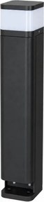 BRILAGI - Lampă de exterior cu 2 prize SCHUKO PILLAR 1xG9/11W/230V IP44 neagră