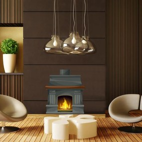Sticker perete Semineu Decorativ 8