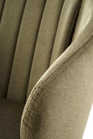 Scaun rotativ K533 stofa olive