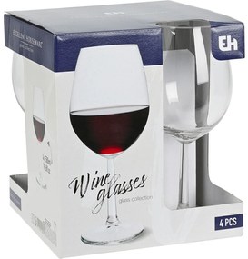 Set 4 pahare pentru vin 580 ml