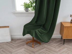Perdea opaca DUNES VELVET 140x250 cm, verde inchis Agatat: Rejansa