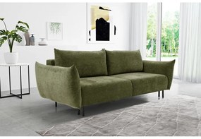 Canapea trei locuri Cinderella  (verde + negru). 1098984