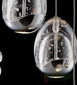 Pendul modern LED diametru 9cm ROCIO crom 784326