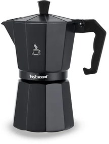 Cafetiera moka pentru aragaz Techwood TCA-012, toate tipurile de sursa de caldura