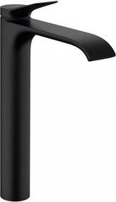 Baterie lavoar inalta Hansgrohe Vivenis 250 cu ventil Pop-Up negru mat