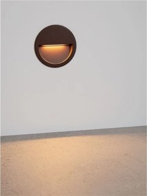 Spot incastrabil exterior IP65, LED CCT Sete corten