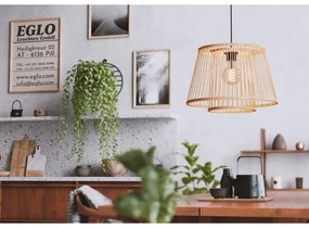 Lustră pe cablu Eglo 43852 HYKEHAM 1xE27/40W/230V