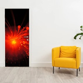Fototapet pentru ușă - Scântei abstract (95x205cm)